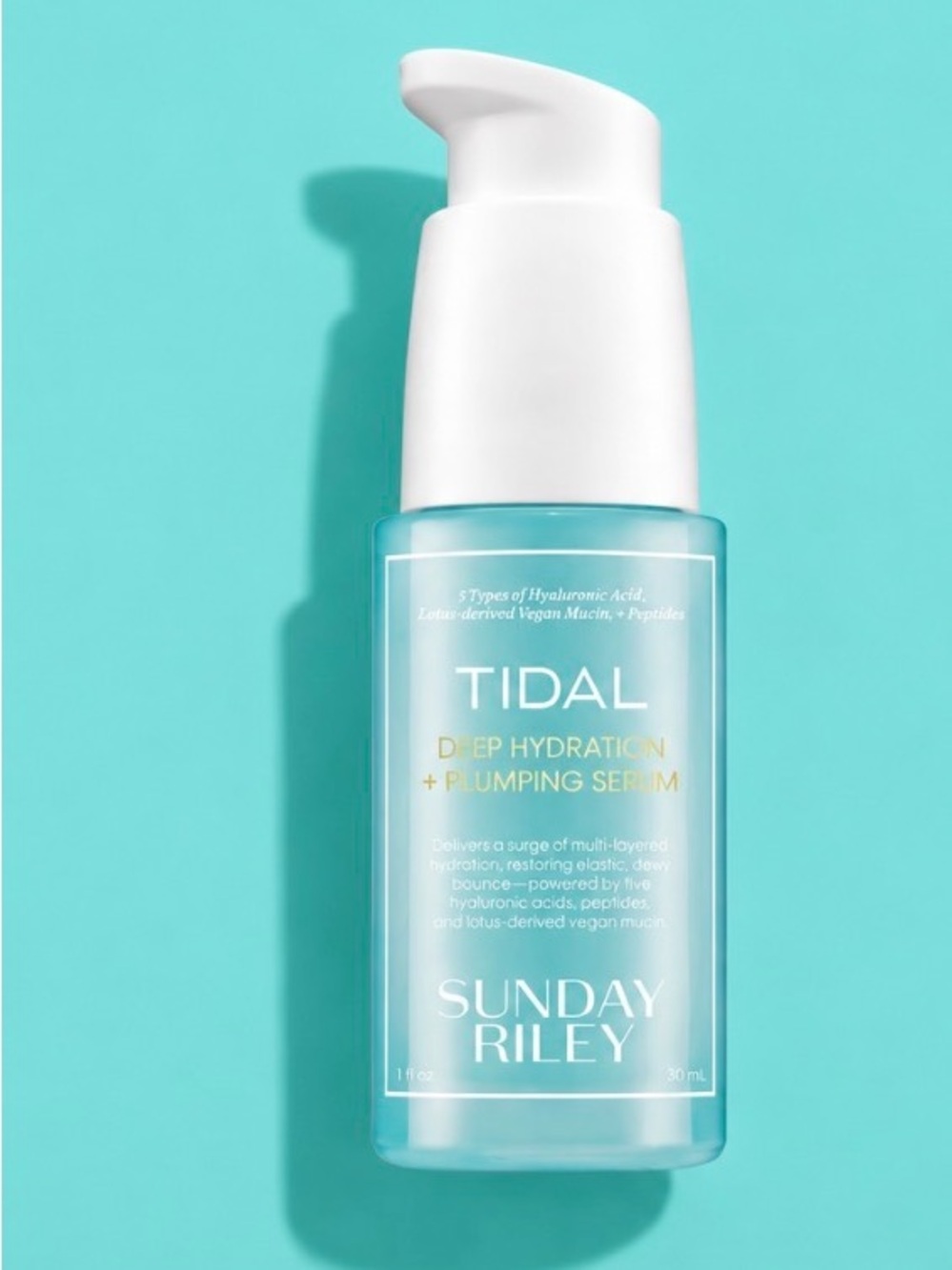 Sunday Riley Tidal Deep Hydration and Plumping Serum~5 Types of Hyaluronic Acid
